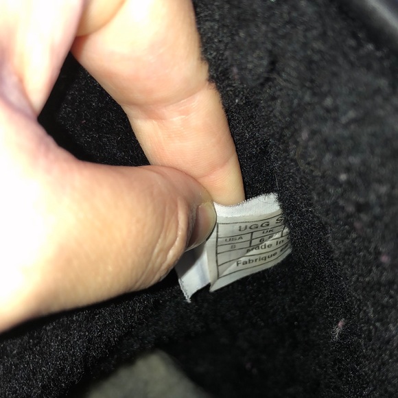 UGG classic black sequins boots 8 - Picture 6 of 6